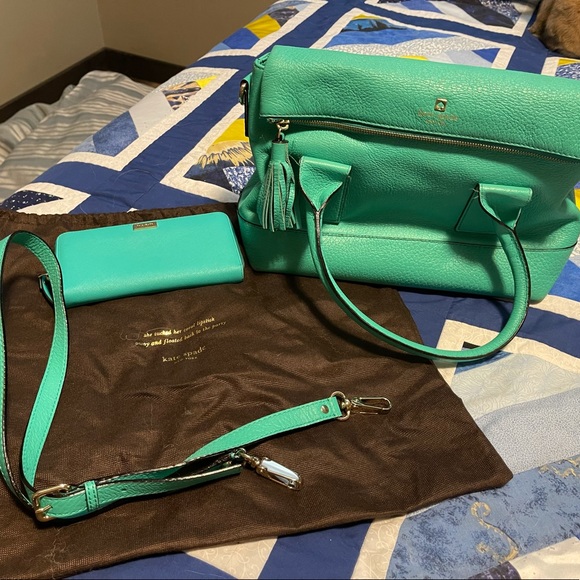 Kate Spade purse and matching wallet - Picture 2 of 2